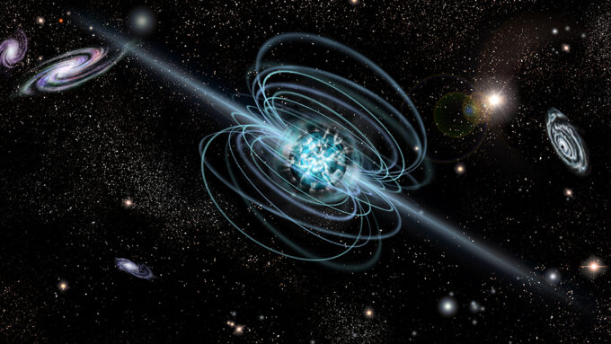 Magnetar illustration