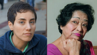 Maryam Mirzakhani and Shakuntala Devi