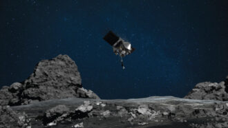 OSIRIS-REx spacecraft illustration