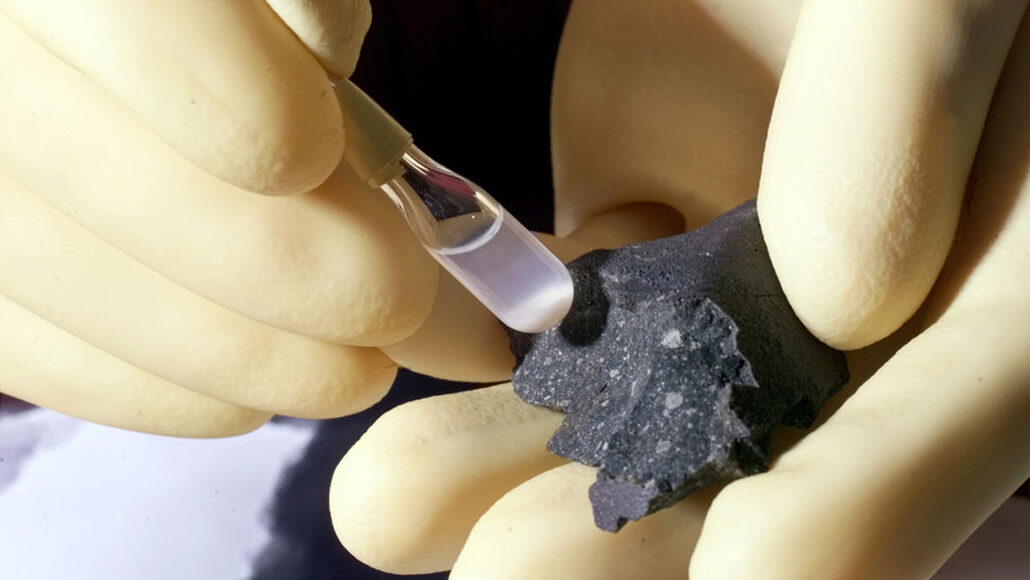 Murchison meteorite fragment