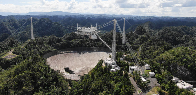 Observatorium Arecibo in Puerto Rico