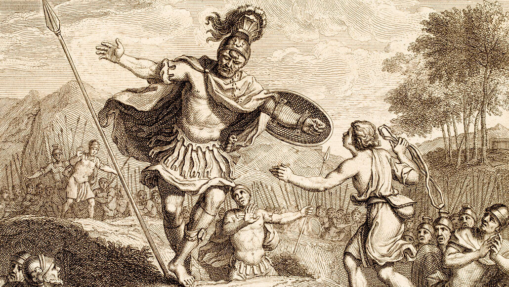 The Biblical Warrior Goliath May Not Have Been So Giant After All