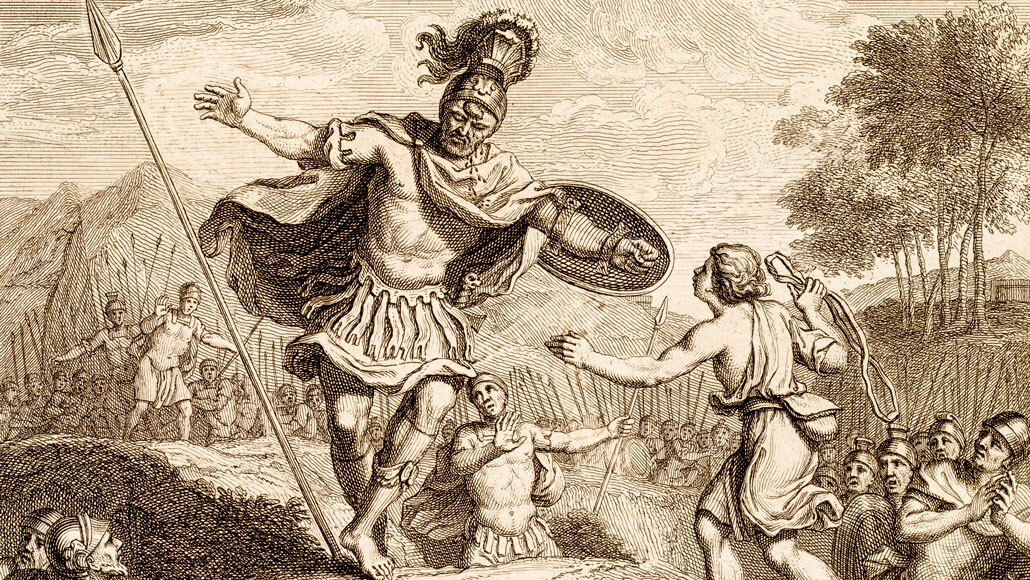 The Biblical Warrior Goliath May Not Have Been So Giant After All 