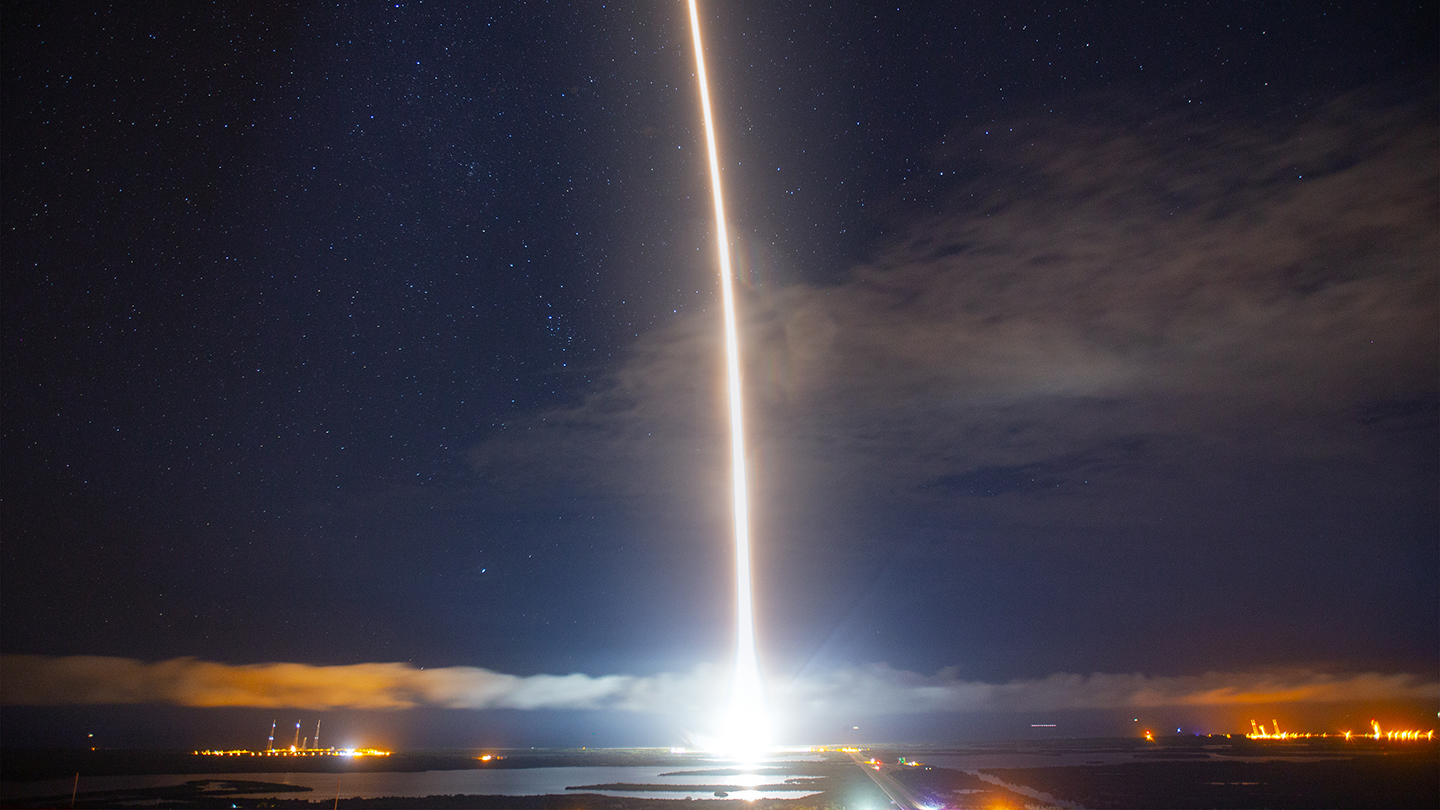 SpaceX rocket launch