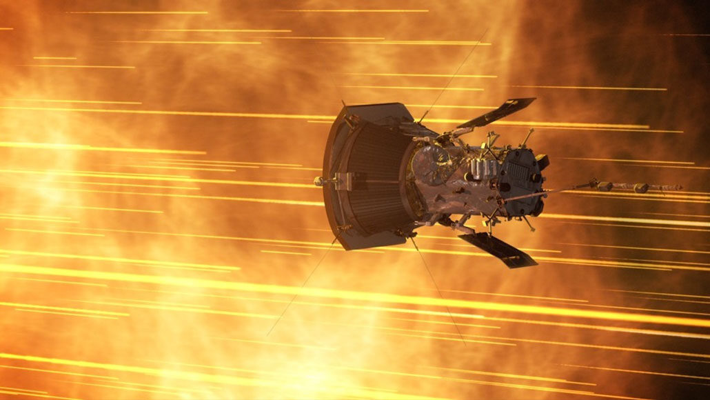 Parker Solar Probe illustratie