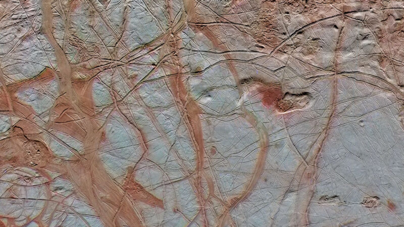 surface of Europa