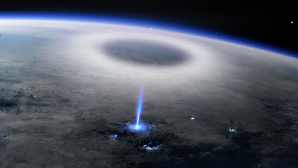 Space station detectors found the source of weird ‘blue jet’ lightning