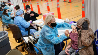 COVID-19 vaccination clinic
