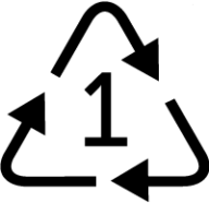 recycling symbol number 1