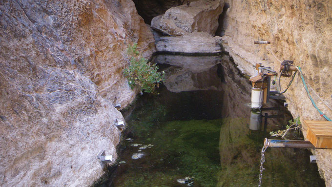 cavern in Nevada