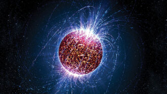 neutron star illustration