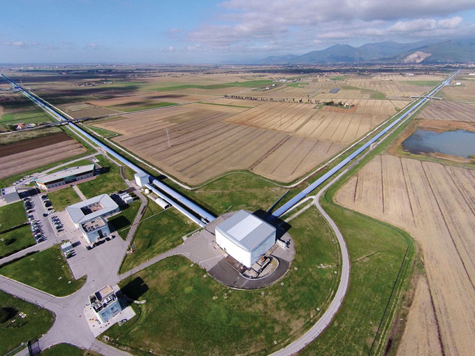 Virgo facility in Italy