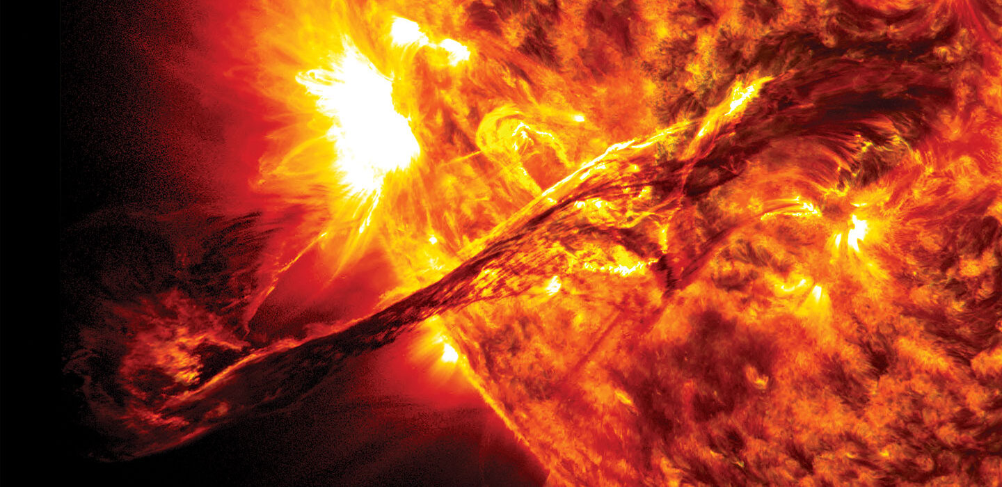 Coronal mass ejection from July 2012