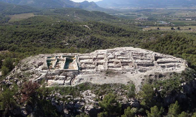 La Almoloya site landscape