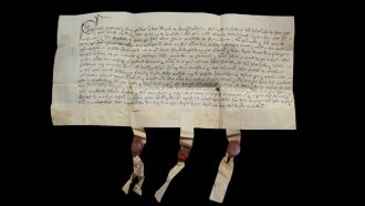 sheepskin parchment deed