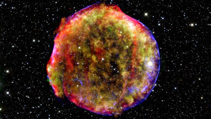 remnant of a 1a supernova