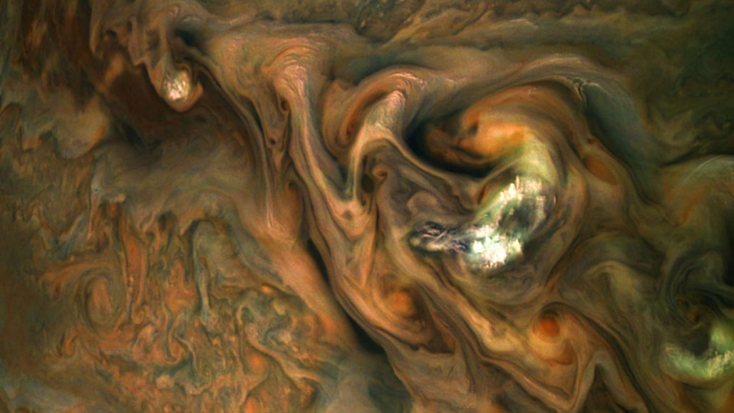 clouds of Jupiter
