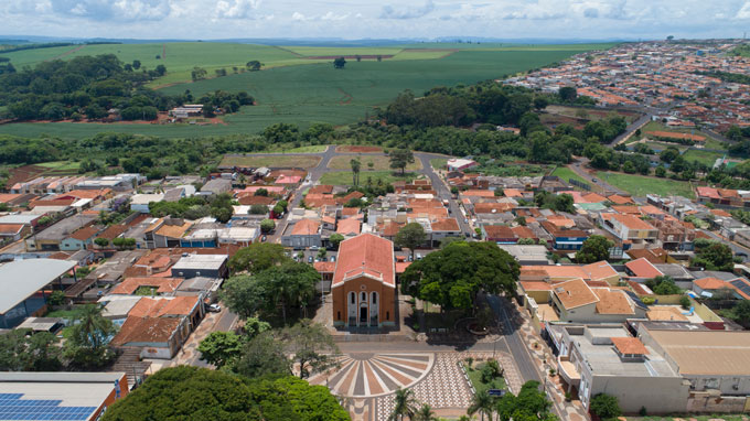 aerial image of Serrana, Brazil