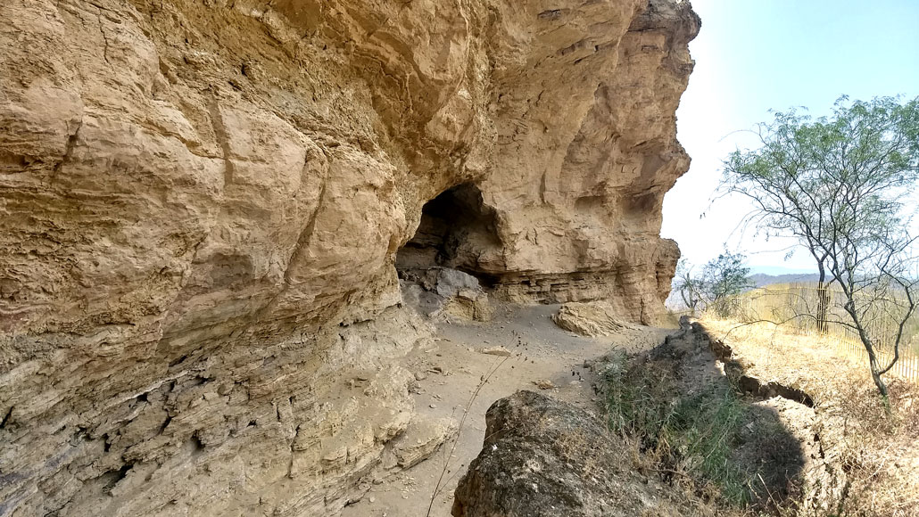 Coxcatlan Cave entrance