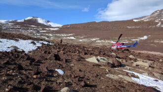 Shakleton Glacier