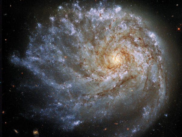 a beautiful, dense spiral galaxy