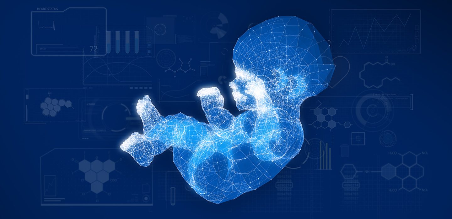 illustration of a baby