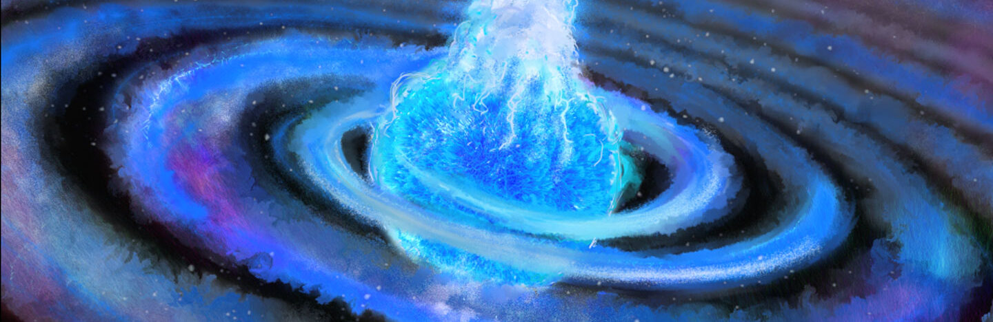 illustration of a supernova