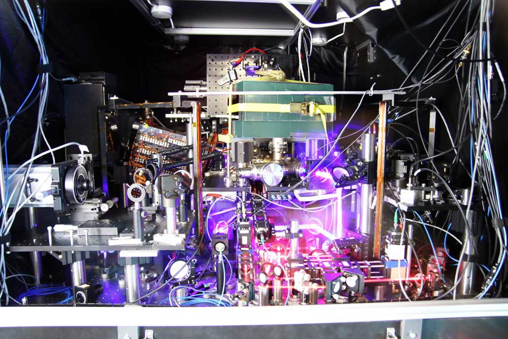 image of an atomic clock at JILA