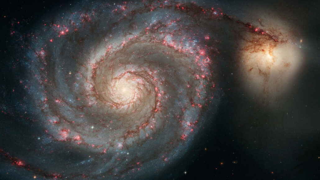 image of the Whirlpool galaxy