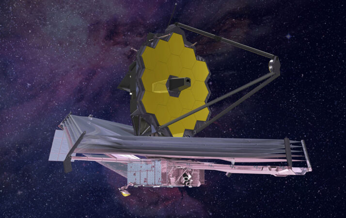 illustration of the James Webb Space Telescope