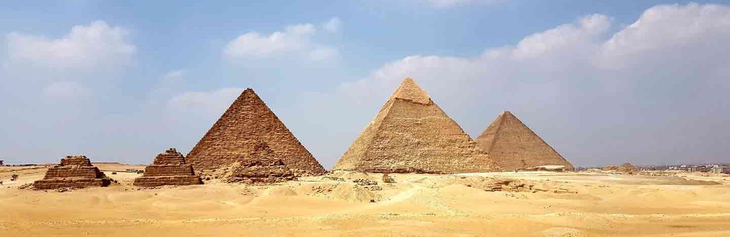 image of pyramids in Egypt