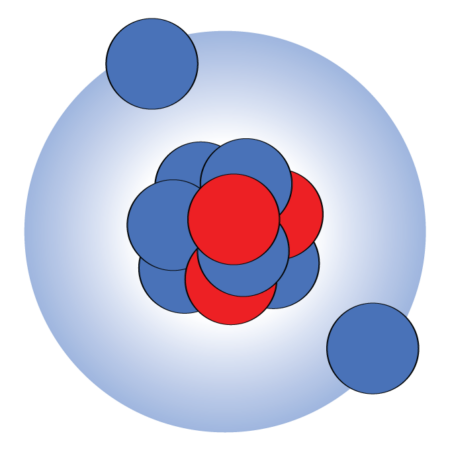 illustration of Lithium-11’s nucleus