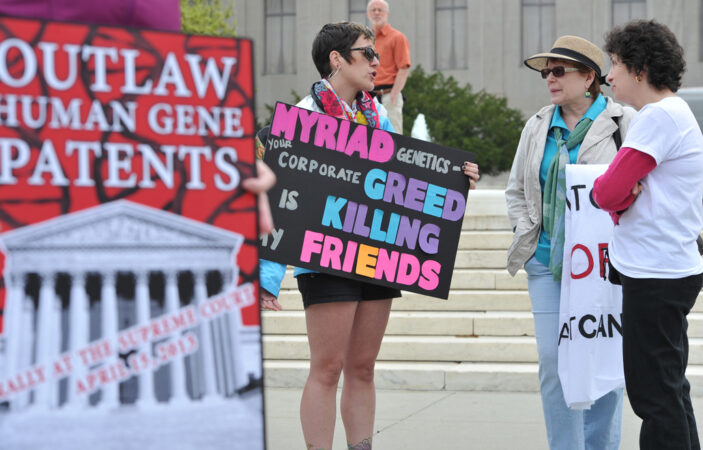 Protest at the Supreme Court