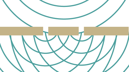 Double-slit experiment illustration