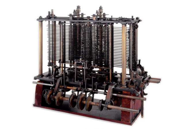 One mill of the analytical engine