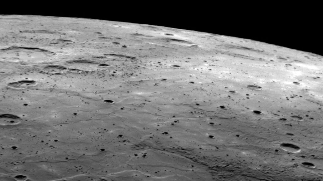 The surface of Mercury