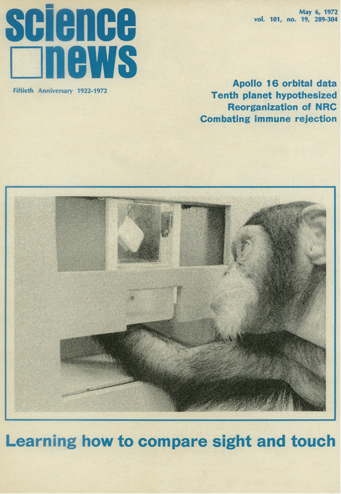 cover of the May 6, 1972 issue of Science News