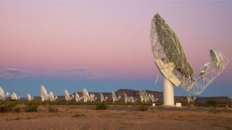 the MeerKAT observatory