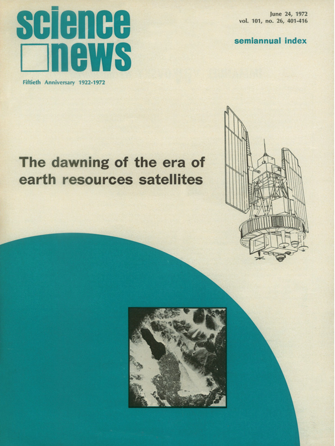 June 24, 1972 cover of Science News