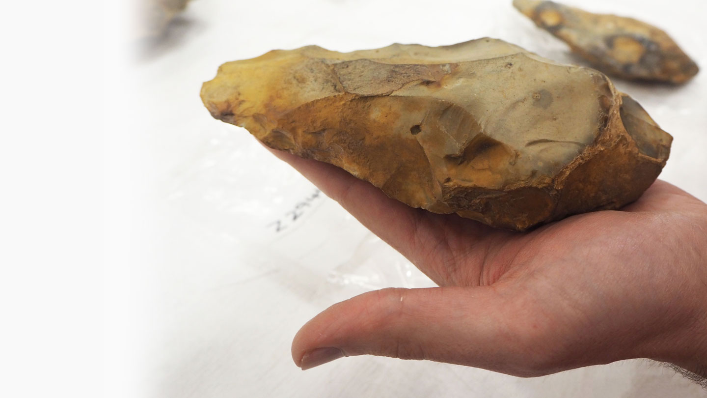 Britons' tools from 560,000 years ago have emerged from gravel pits