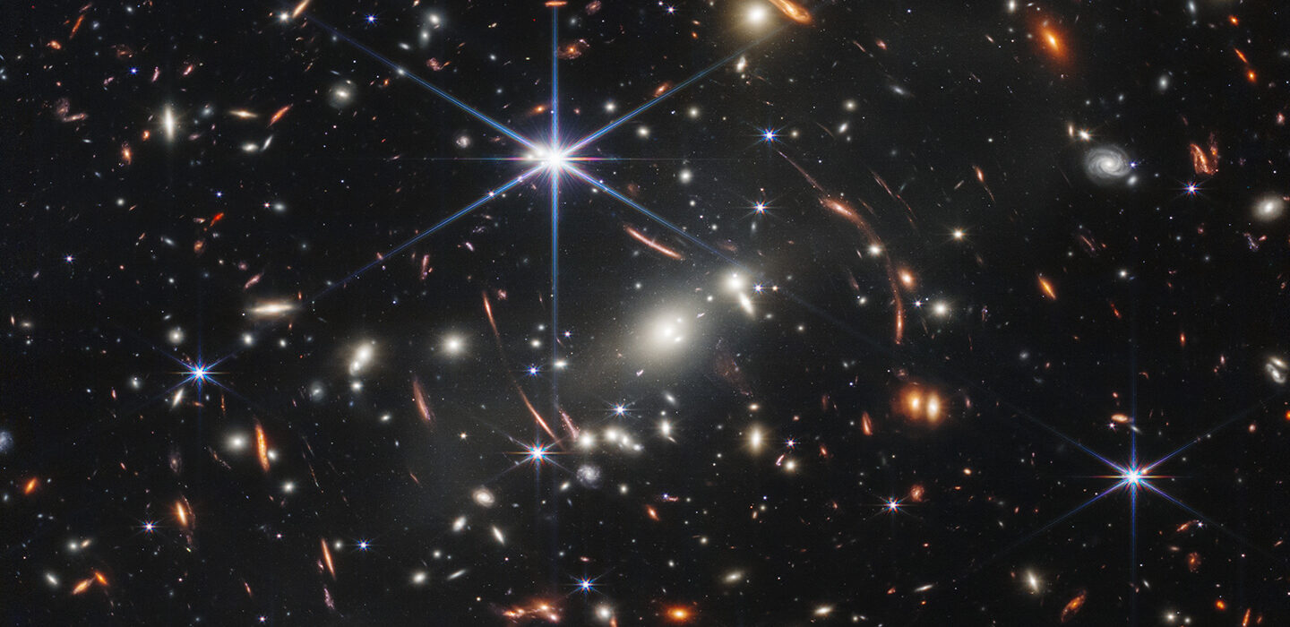 thousands of distant galaxies captured by the James Webb Space Telescope