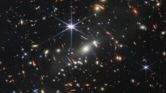 thousands of distant galaxies captured by the James Webb Space Telescope