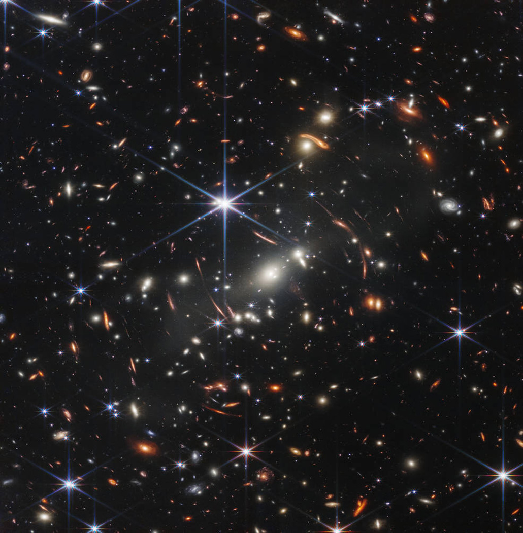 thousands of distant galaxies captured by the James Webb Space Telescope