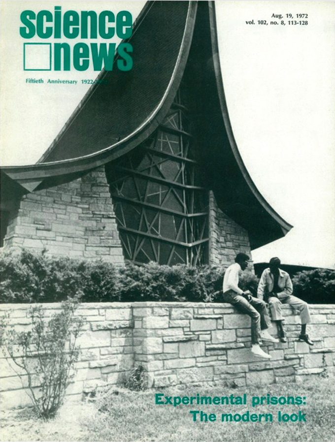 cover of the August 19, 1972 Science News
