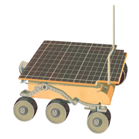 illustration of the Sojourner rover