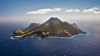 Photo of Saba island