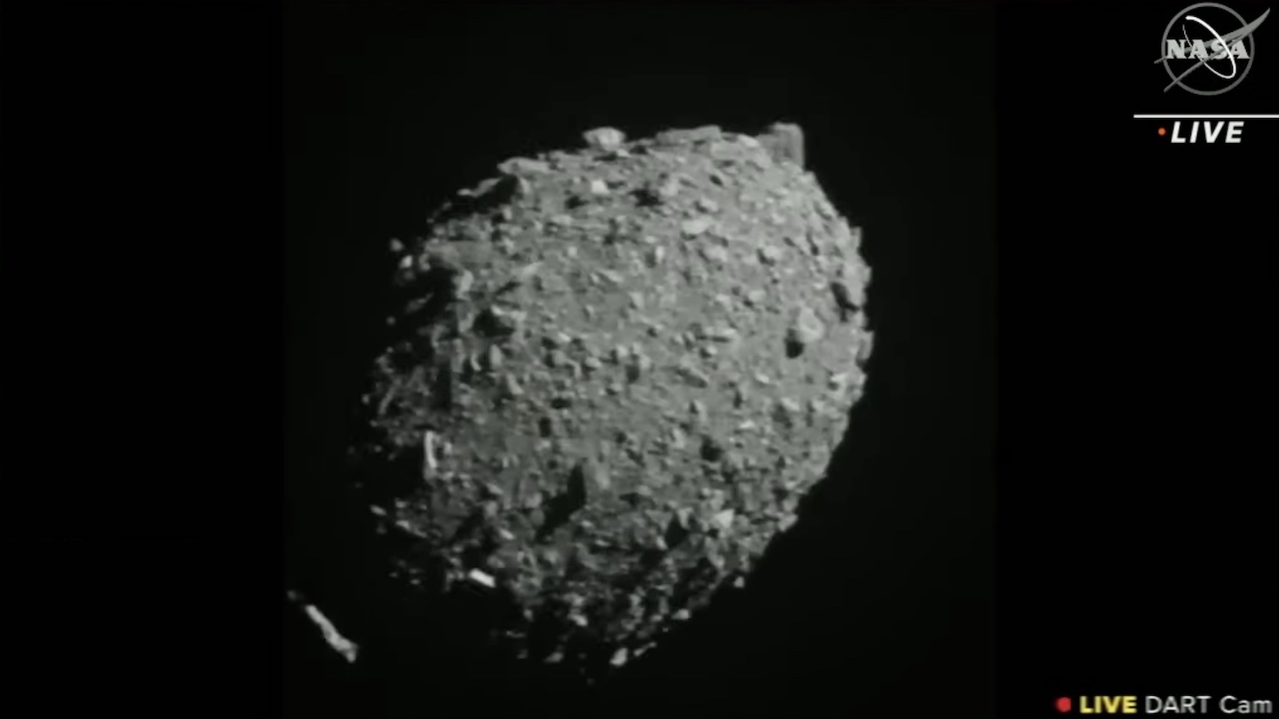 nasa dart stream