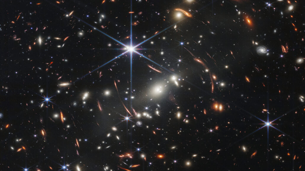 James Webb Space Telescope first deep field image