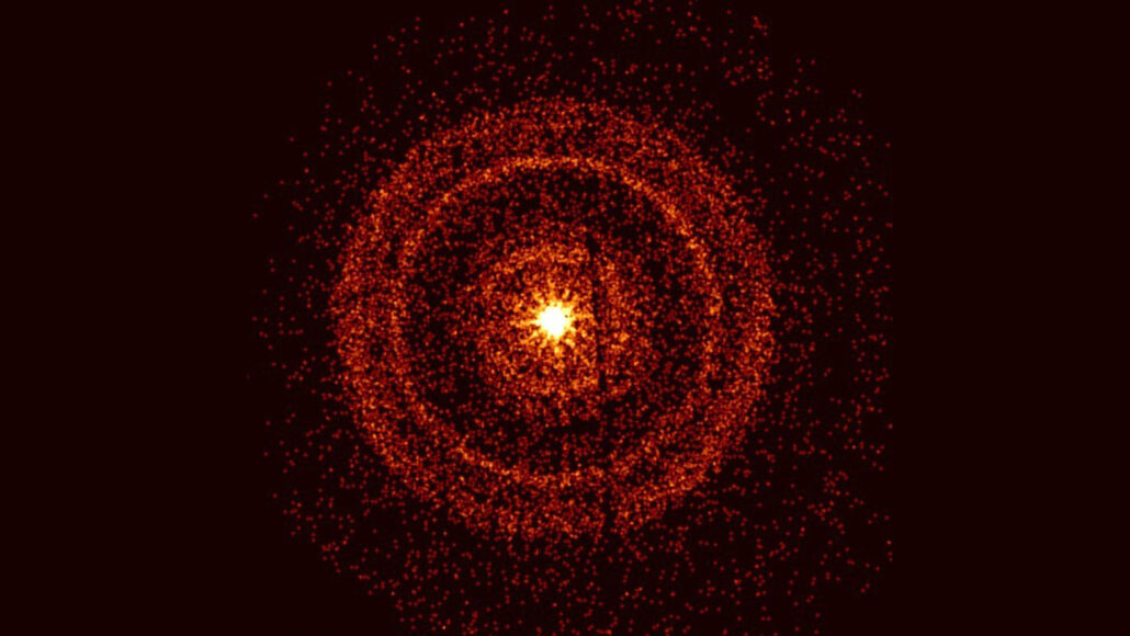 X-ray picture of gamma ray burst