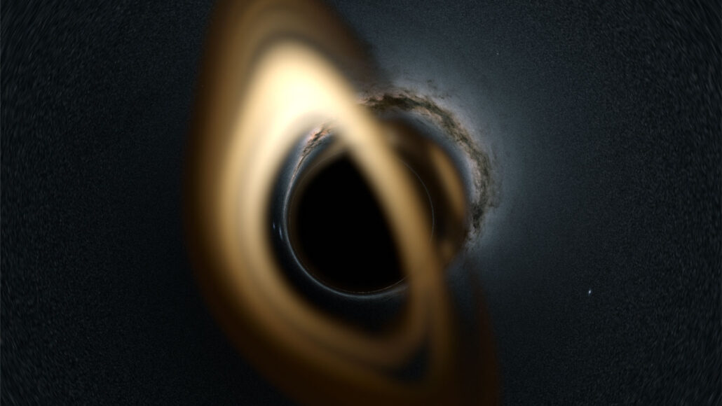 Illustration of black hole Gaia BH1